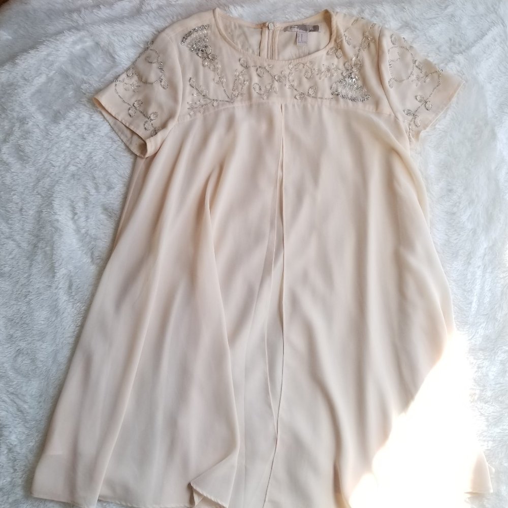 XXI Pastel Peach Pink Dress